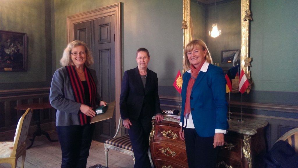 Vice-Chancellor Eva Åkesson was visited by her colleagues from Georg-August-Universität Göttingen and Karl-Franzens-Universität Graz.